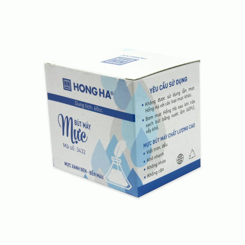 Mực Bút Máy Hồng Hà (Mực Tím/Xanh Đậm)-60ml
