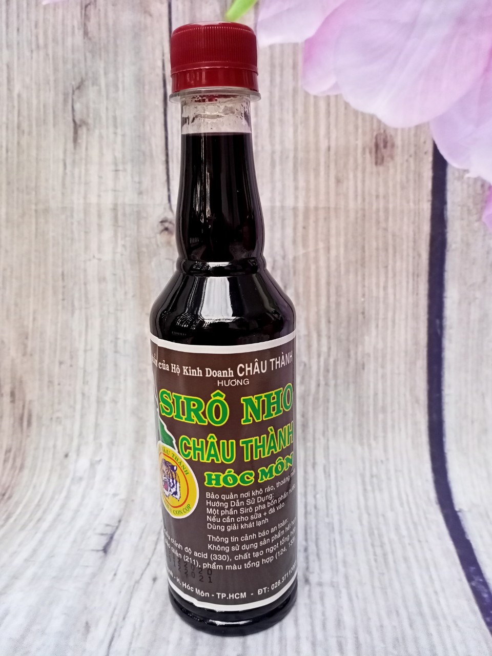 [HCM]Siro hoa quả Châu Thành đủ vị 400ml (HươngNho)