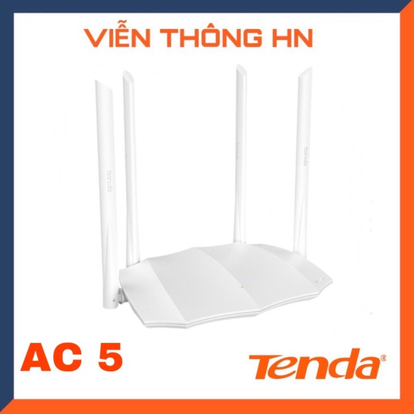 Bảng giá Thiết bị phát Wifi chuẩn AC 1200Mbps Tenda AC5s - model wifi 4 râu - bộ phát sóng kích sóng nối sóng khuếch đại wifi xuyên tường moden wifi - vienthonghn Phong Vũ