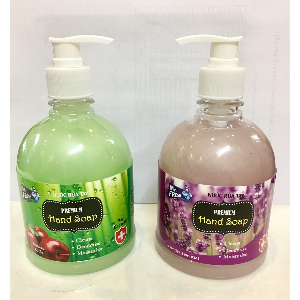 [HCM]Nước rửa tay Premium Hand Soap Mr Fresh 500ml