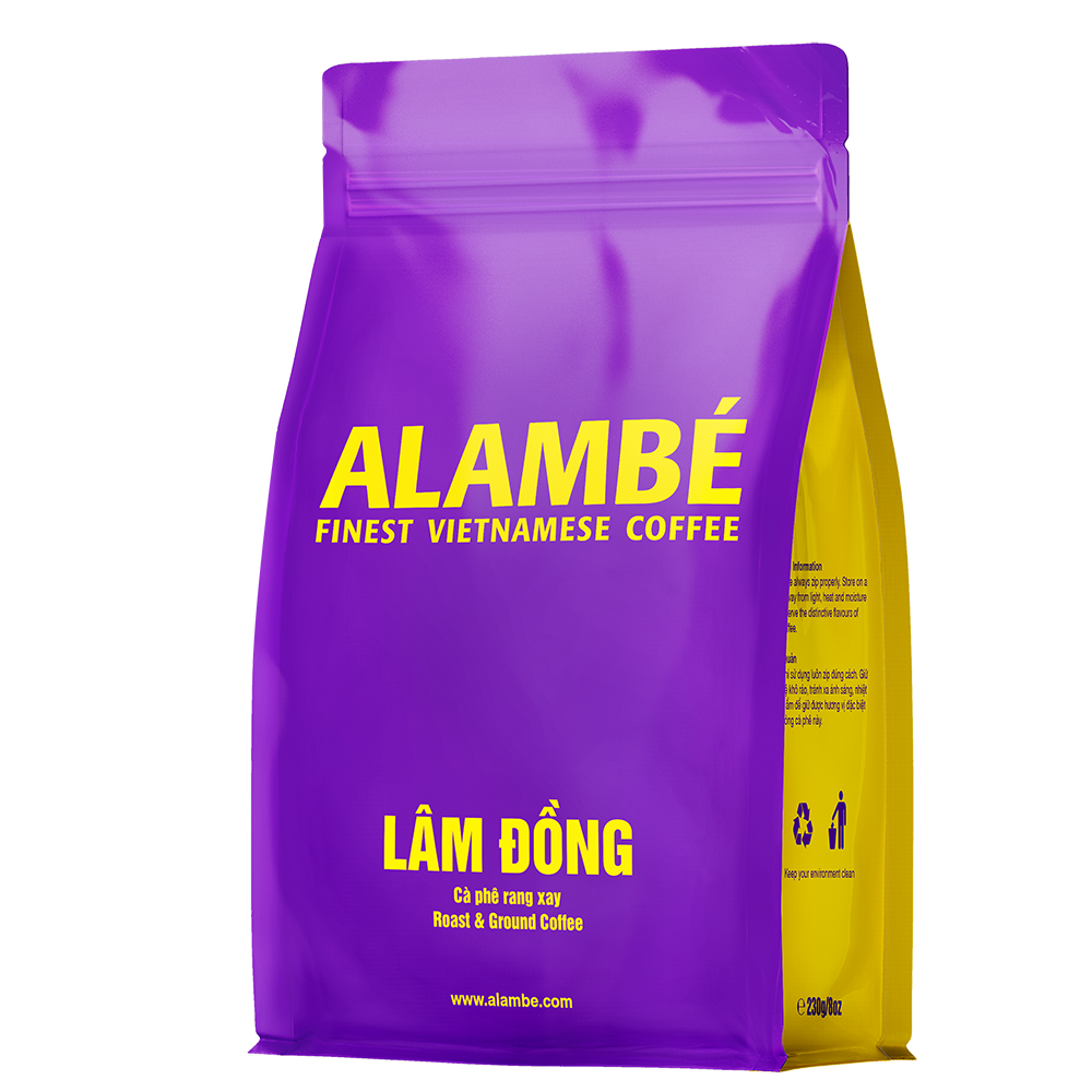 CÀ PHÊ RANG XAY ALAMBÉ - LÂM ĐỒNG 230g