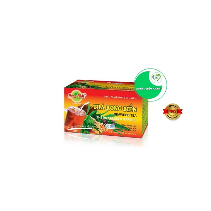 TRÀ RONG BIỂN (25 gói x 2g) - Thương hiệu Hùng Phát