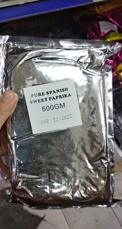 Bột ớt pure spanish sweet Paprika 500g