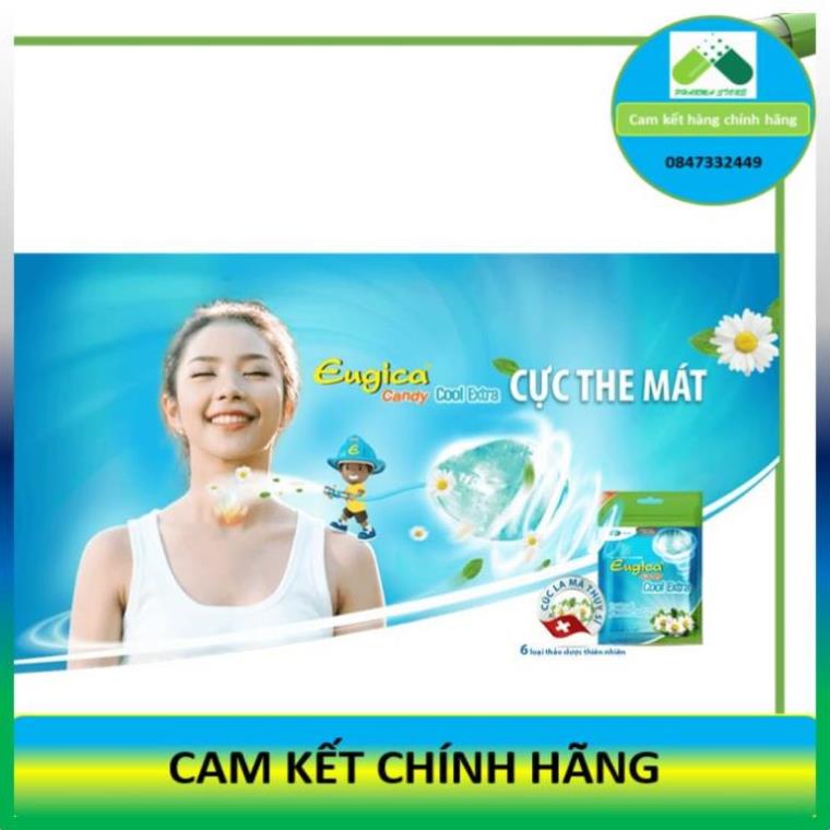 Kẹo Eugica Candy - Eugica Candy Cool Extra (Bịch 15 viên)