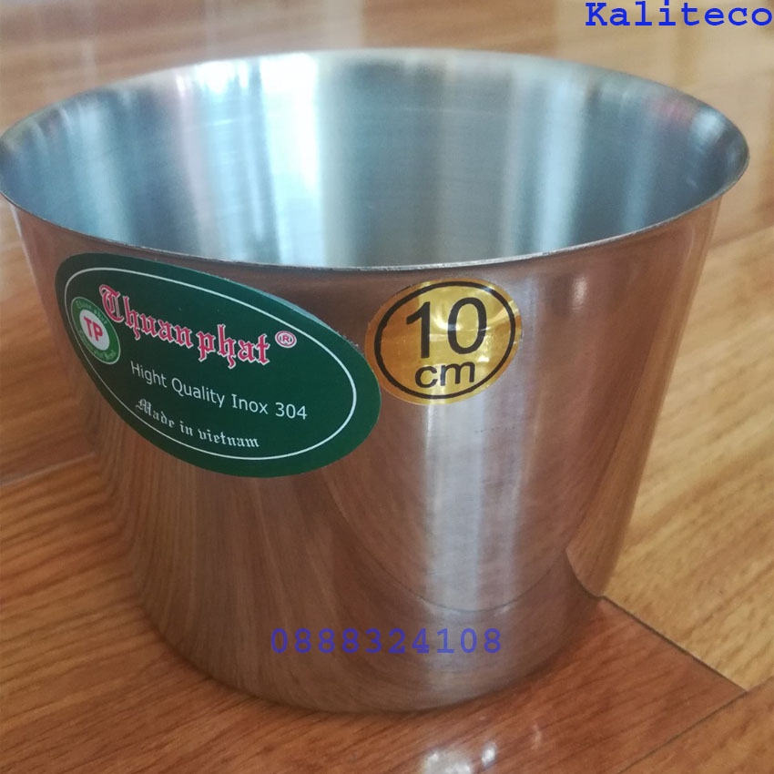 Ly Làm Đá Inox Thuận Phát 10cm Bộ 10 Ly