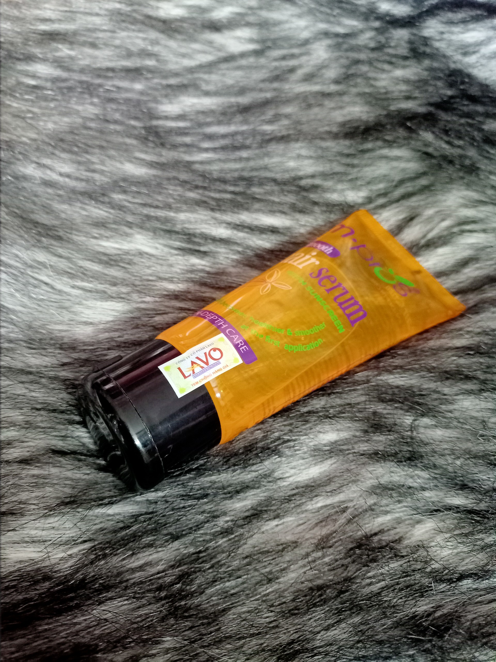 Serum dưỡng bóng tóc m pros 60ml màu cam