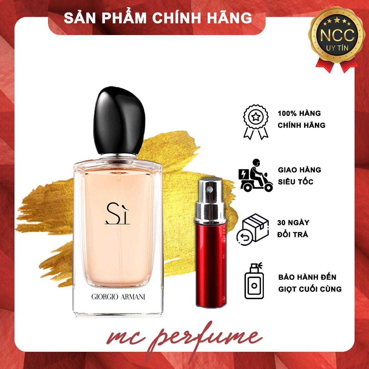 Nước Hoa Chiết Giorgio Armani Sì EDP 10ml