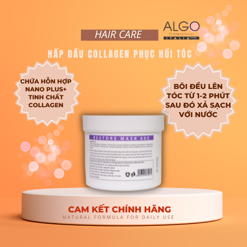 HẤP DẦU DƯỠNG TÓC COLLAGEN SIÊU MƯỢT ALGO