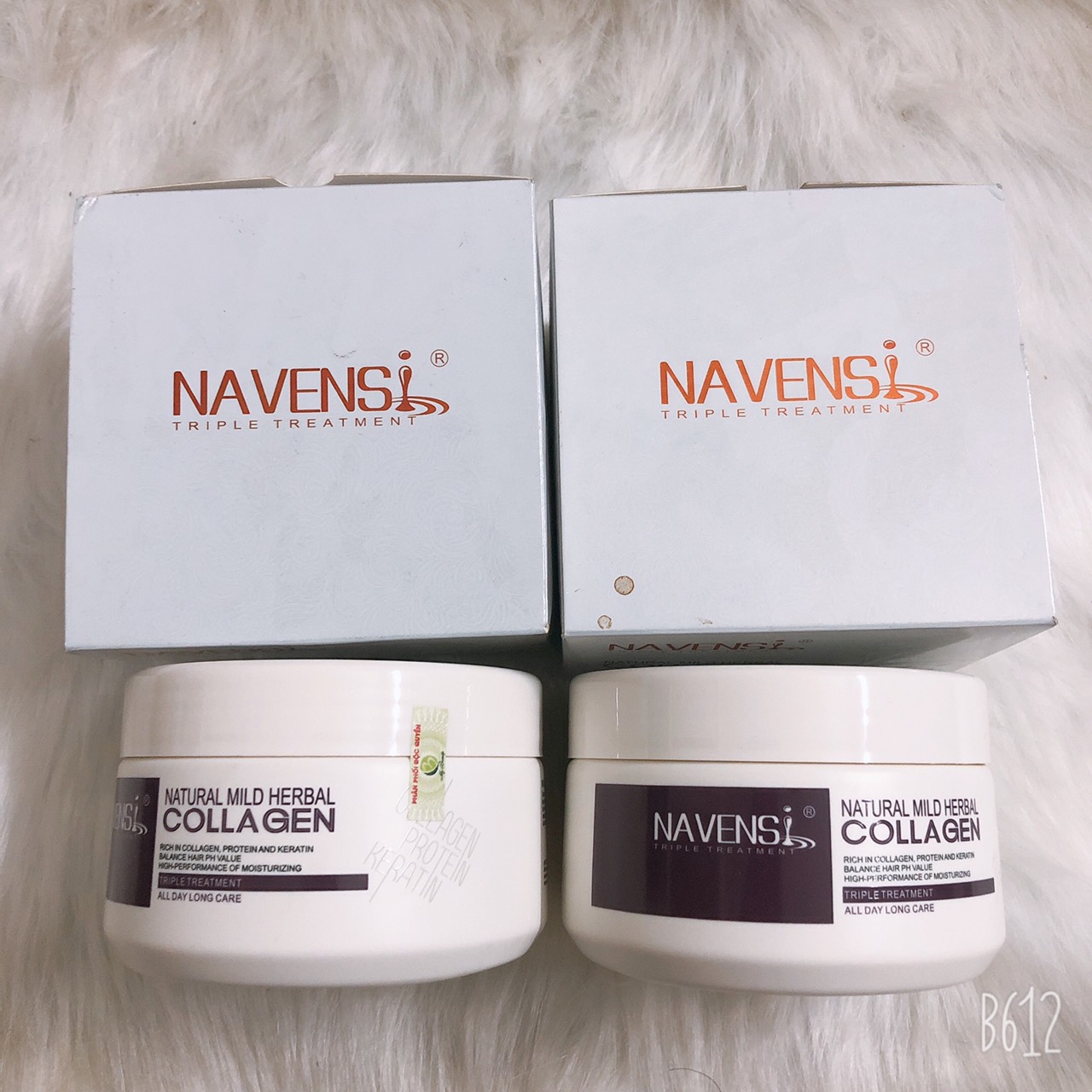 Hấp phục hồi tóc chuyên sâu NAVENSI COLLAGEN 500ML ( HÀNG CHÍNH HÃNG )