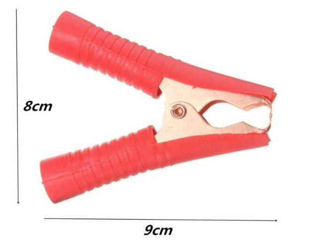 04 Kẹp Cá Sấu 100A 92mm- Kẹp Ắc Quy
