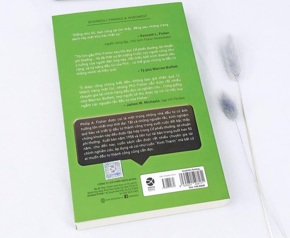 Sách - Cổ Phiếu Thường, Lợi Nhuận Phi Thường