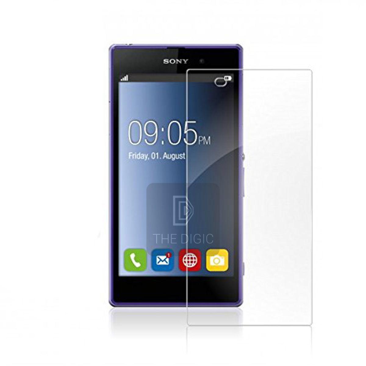 Kính Cường Lực Cho Sony Xperia Z1 (Trong suốt) (Combo 2 chiếc)