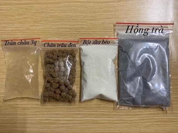 Set Hồng Trà Sữa