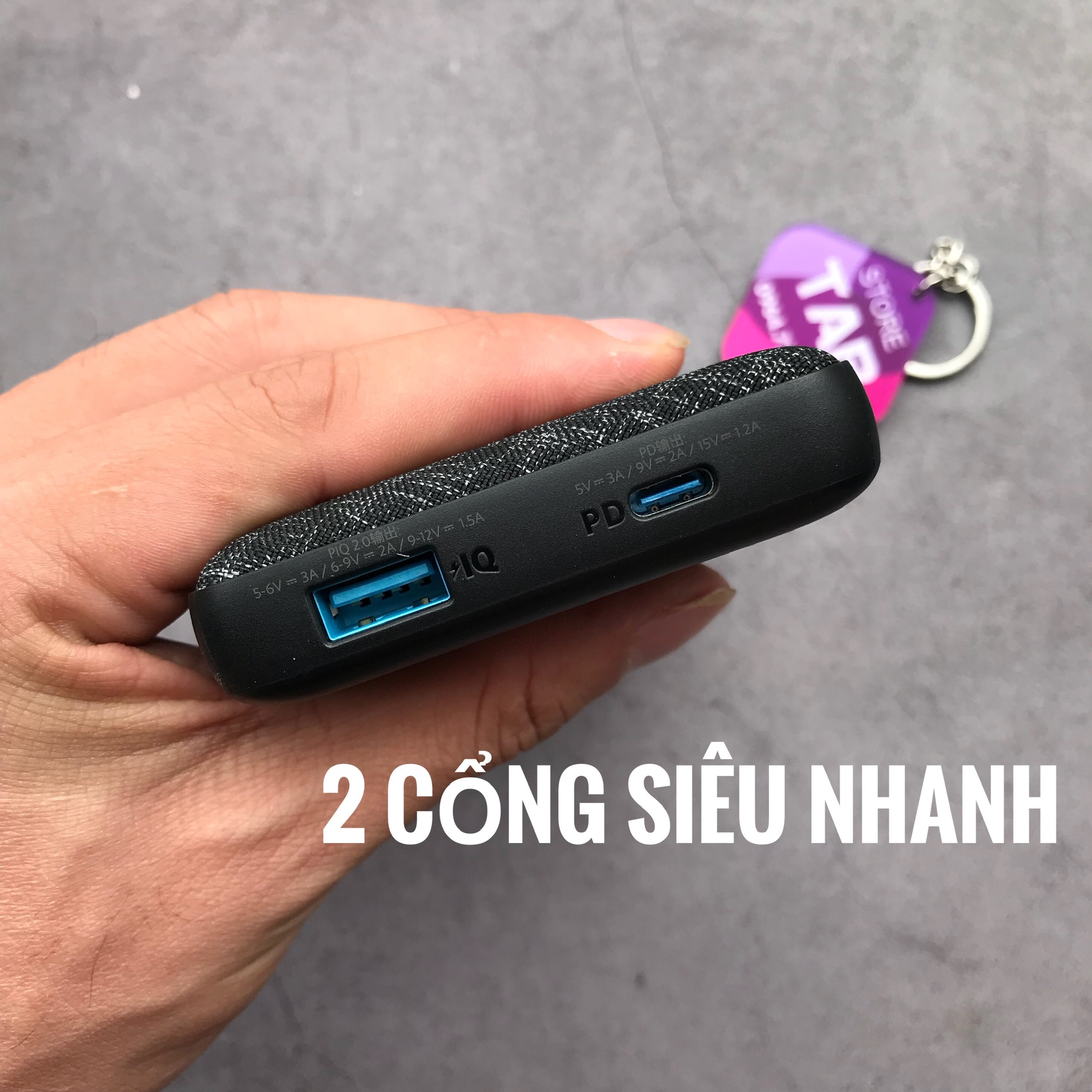 Sạc Dự Phòng Anker PowerCore Metro Essential 20.000 Pd A1281 A1287 (Bảo Hành 18T)