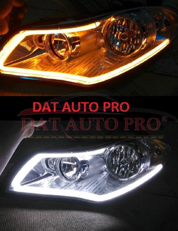 Bộ 2 Dây LED daylight+xinhan dùng cho oto,xe máy.