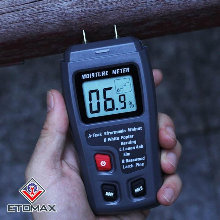 máy đo nhiệt độ độ ẩm gỗ
