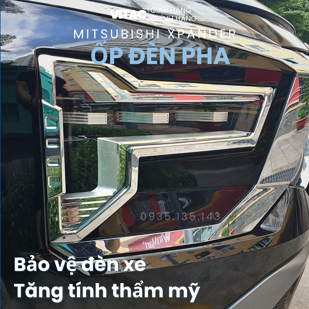 Ốp viền đèn trước sau Xpander 2019-2023