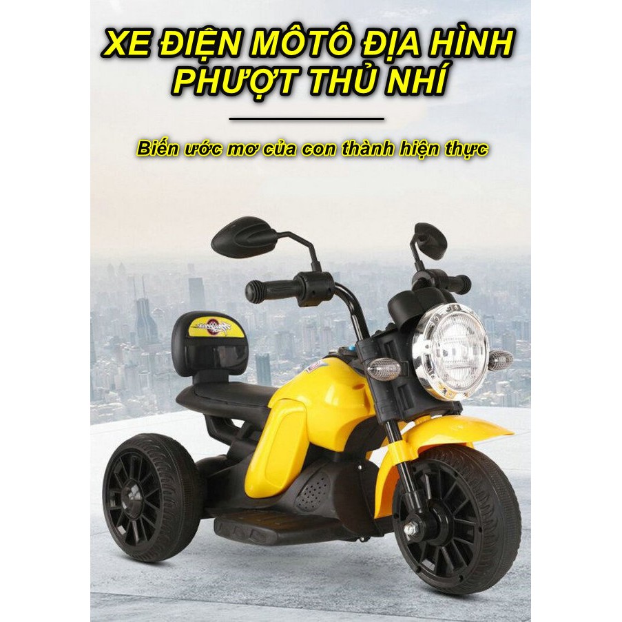 MÔTÔ ĐỊA HÌNH CHO PHƯỢT THỦ NHÍ
