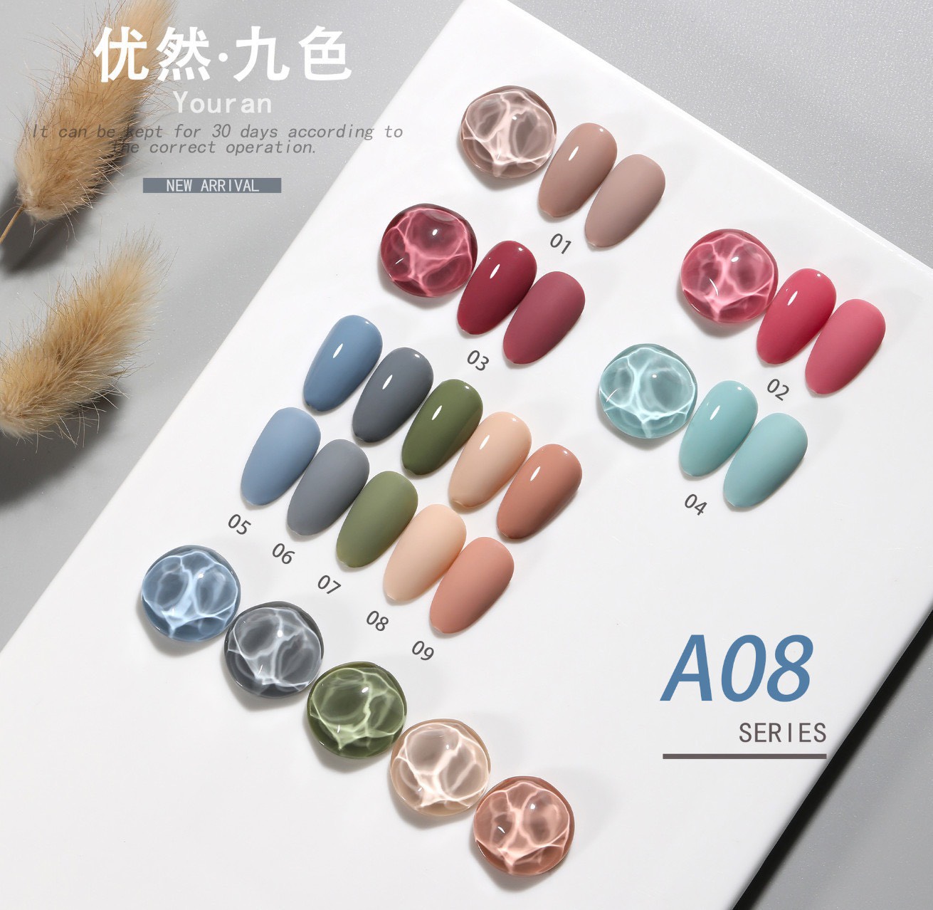 Sơn gel vendeeni chai đỏ 15ml - mã a08