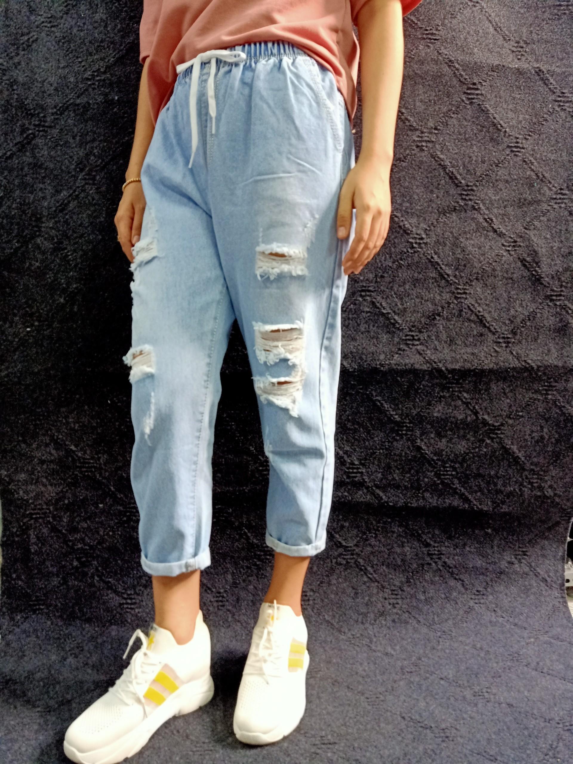 Quần Baggy Jean Nữ Size ( S ,M, L)