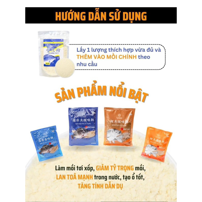 Mồi Câu Chép Thơm Tanh TS FISHING