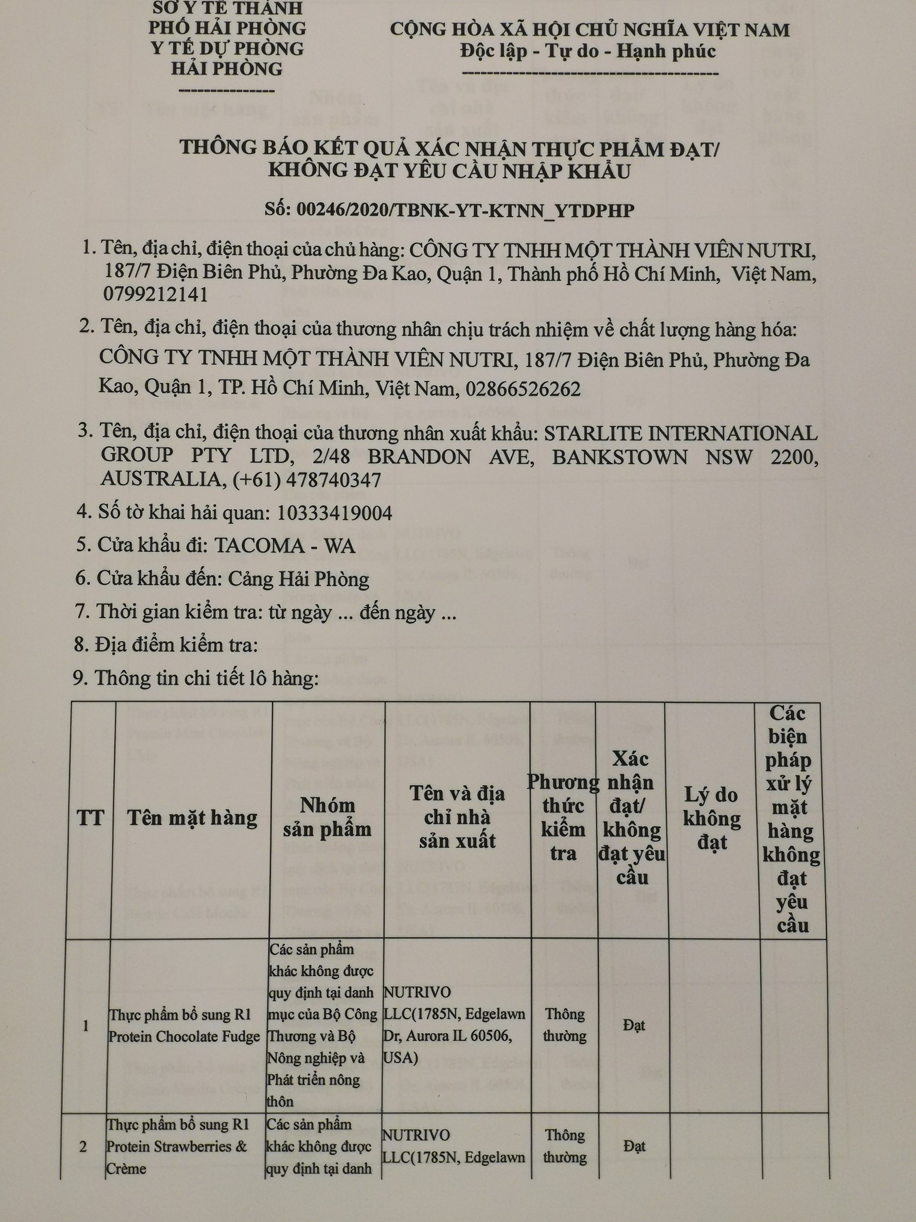 Thực Phẩm Bổ Sung Tăng Cơ Rule 1 Protein 4.5Kg