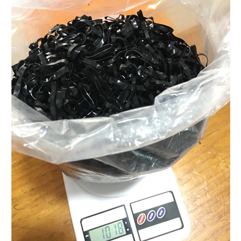 500GR_THUN CỘT TÓC ĐEN BẢNG VỪA