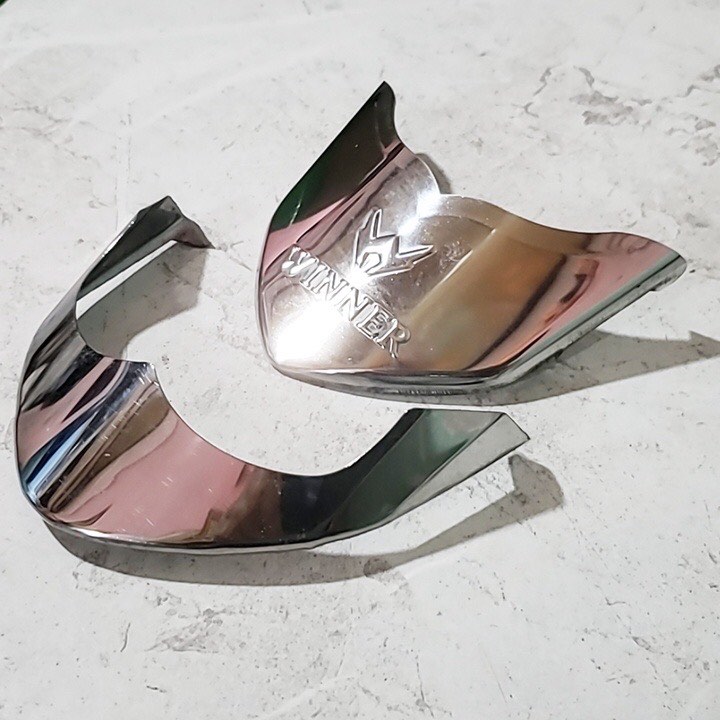 BỘ MỎ ĐUÔI DÈ XE WINNER X INOX