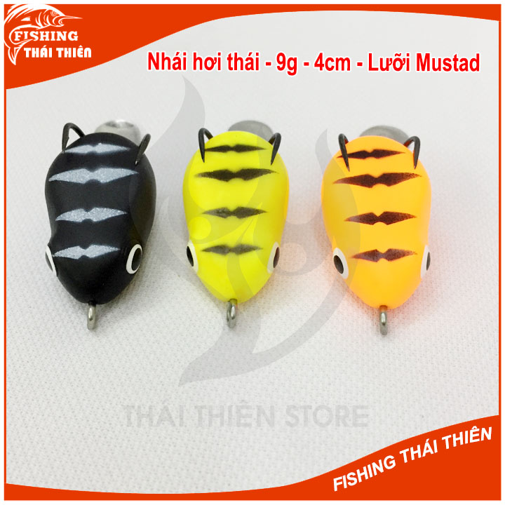 Mồi giả câu cá - Nhái hơi thái