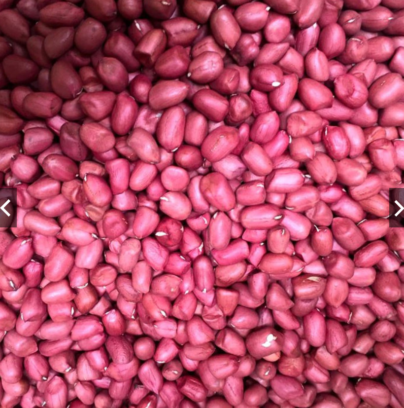 Lạc Đỏ Bắc(đậu phộng đỏ quê) 1kg Bóc Tay từng củ