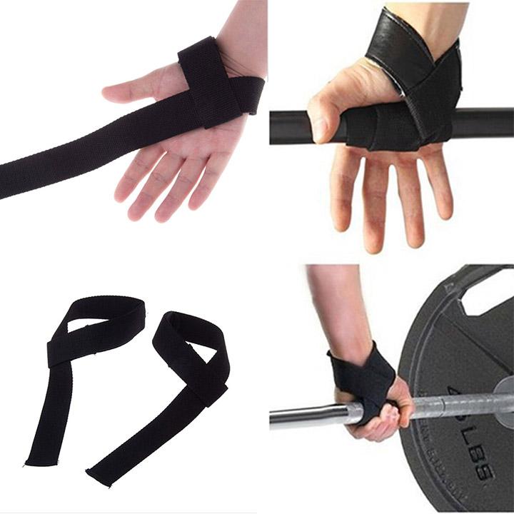 [HCM]Dây quấn cổ tay nâng đòn tạ (1 đôi)