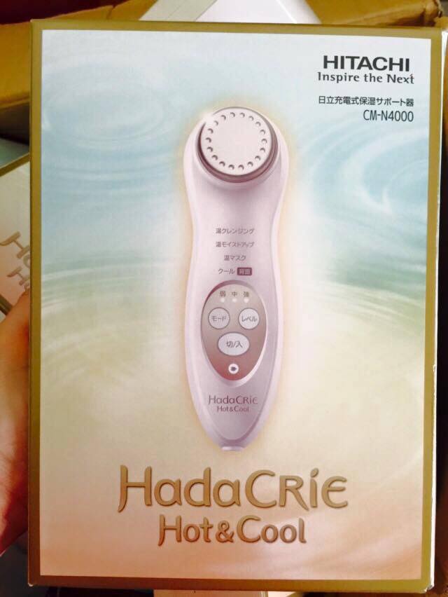 Máy chăm sóc massage da mặt Hitachi Hada Crie N4000 Nhật Bản