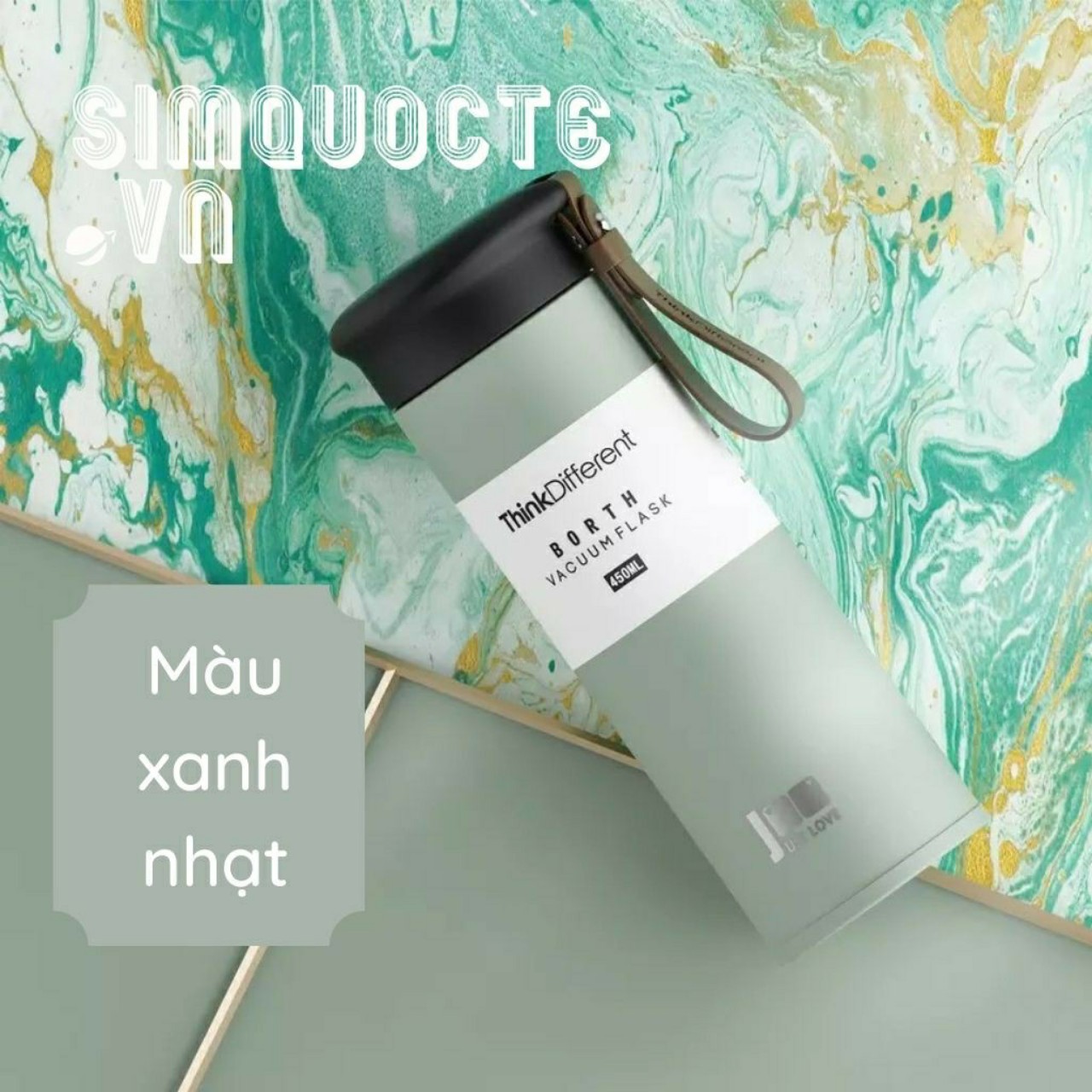 Bình Giữ Nhiệt Phong Cách Nhật Bản - Think Different 450ml