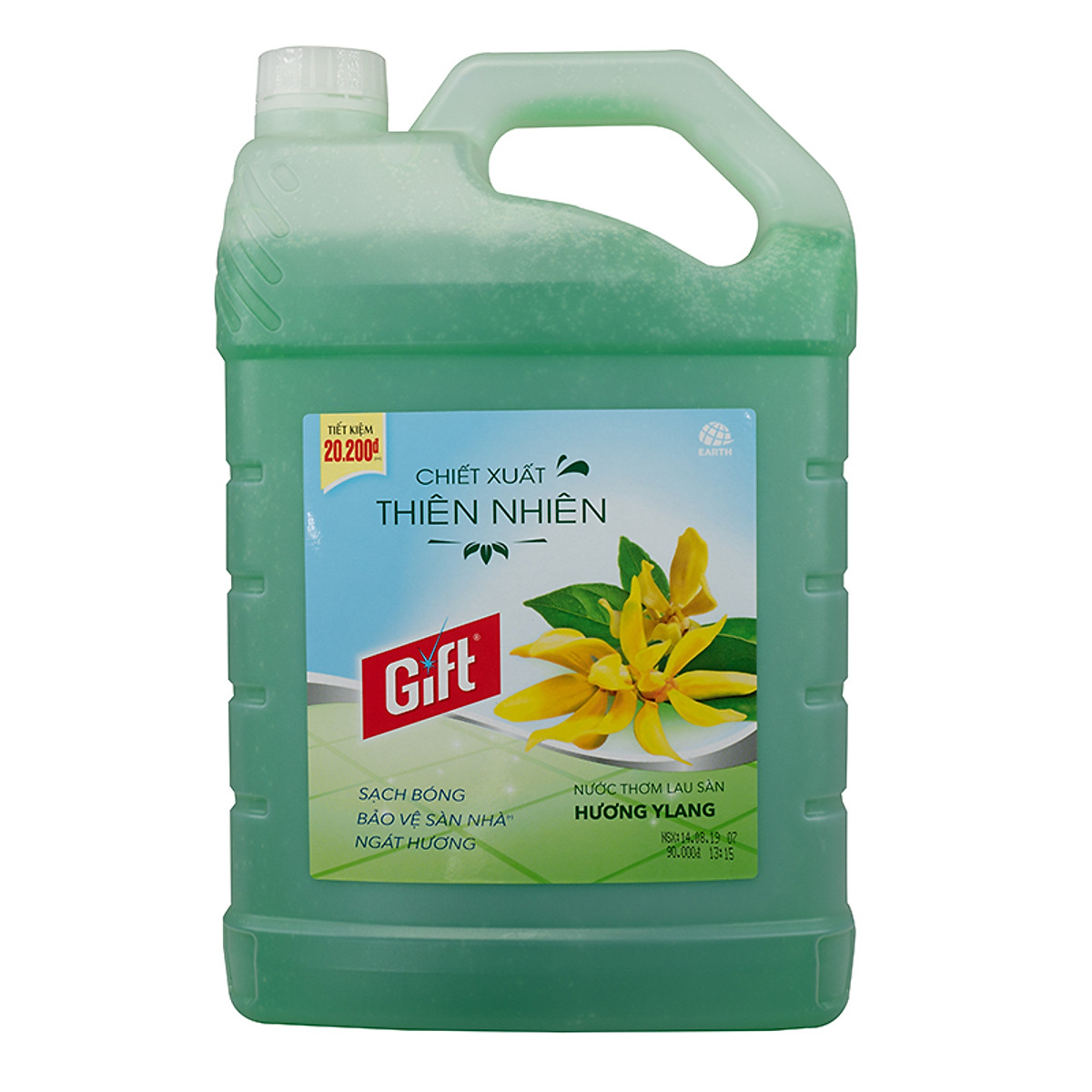 [HCM]Can Nước Lau Sàn Gift 3,8kg