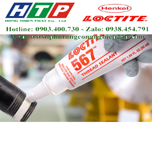 Thông tin kỹ thuật keo loctite 567-50ml