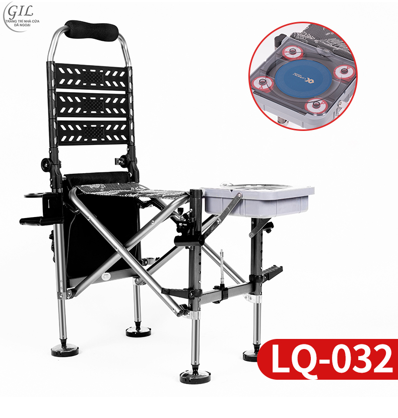 Ghế ngồi câu cá địa hình cao cấp 07