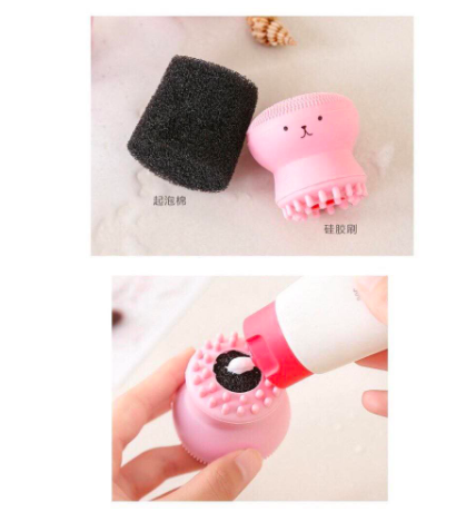 Cọ Rửa Mặt Bạch Tuộc (Nhiều màu)