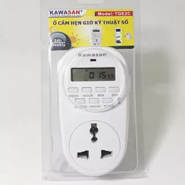Ổ Cắm Hẹn Giờ Kĩ Thuật Số KW-TGE2C