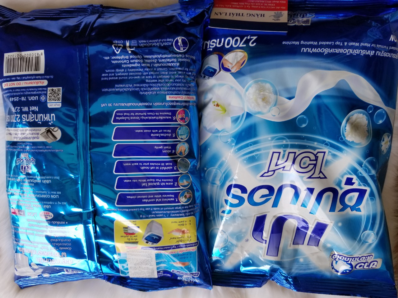 [HCM]Bột giặt Pao Thái Lan 2.7kg-Màu Xanh