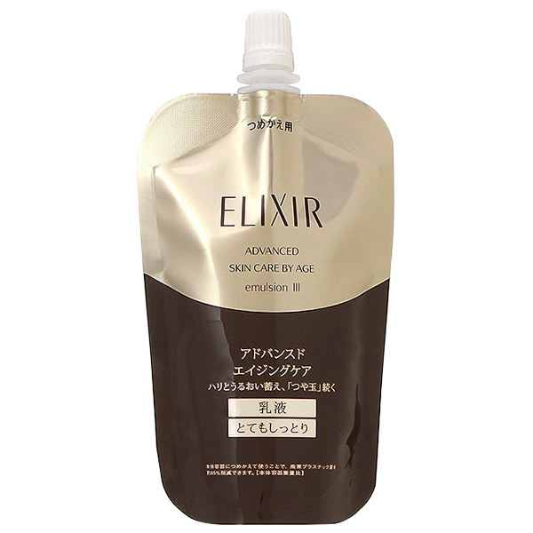 Nhũ tương nâng cơ, chống nhăn Shiseido Elixir Advanced III (110ml) [Túi thay thế]