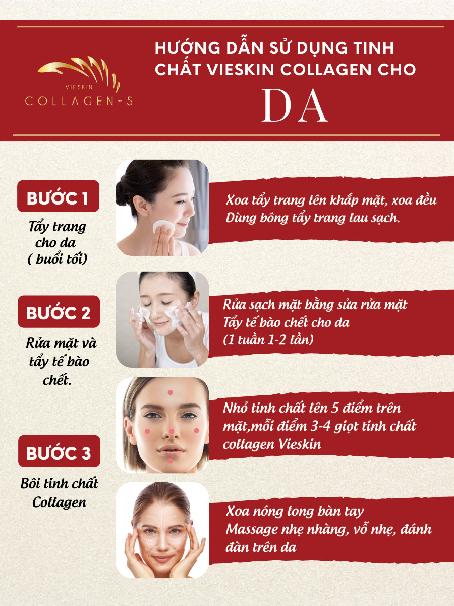 Tinh Chất Collagen VieSkin S Gold Shine ( Chính Hãng )
