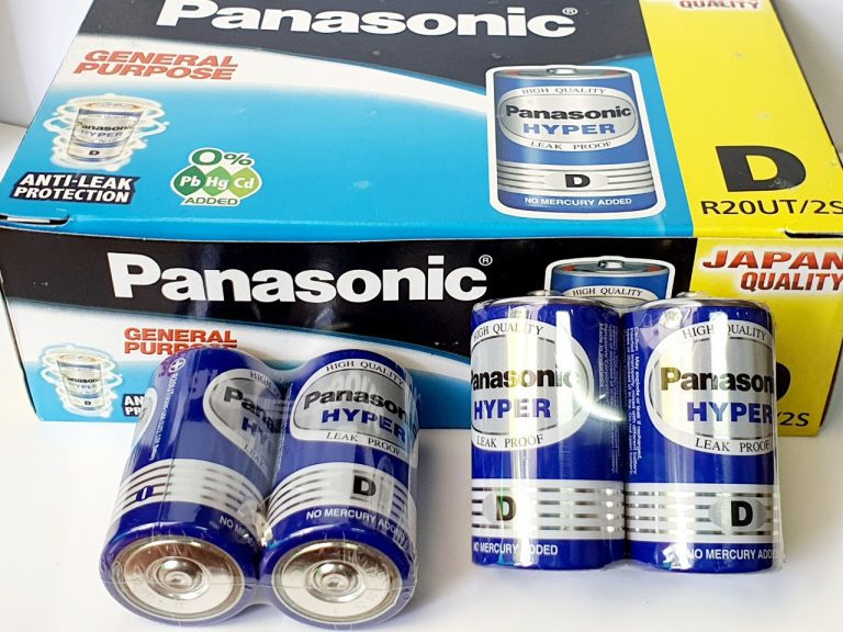 1 Dai Panasonic Battery, Maxell 1.5V.