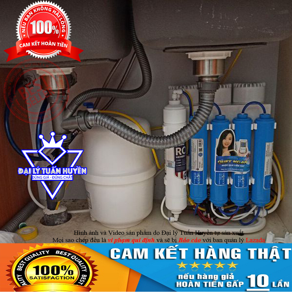 [Trả góp 0%][HÀNG CHÍNH HÃNG] MÁY LỌC NƯỚC KAROFI SLIM S-S038