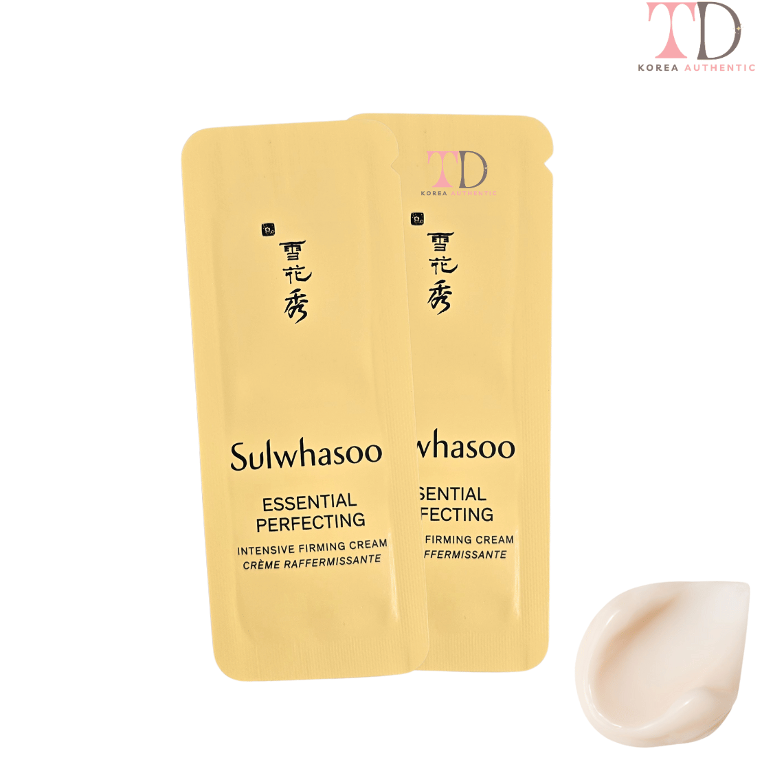 Sulwhasoo10 Gói Kem Dưỡng Nâng cơ dưỡng ẩm chống lão Sulwhasoo Essential Pefecting Firming Cream 1ml gói dùng thử tloskorea cũ