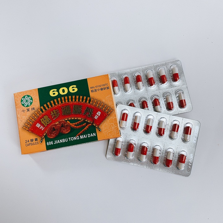 Kiện bộ thông mạch đơn 606 (vỉ) 24 viên-Hỗ trợ giảm đau nhức xương khớp, đau mỏi vai gáy,...