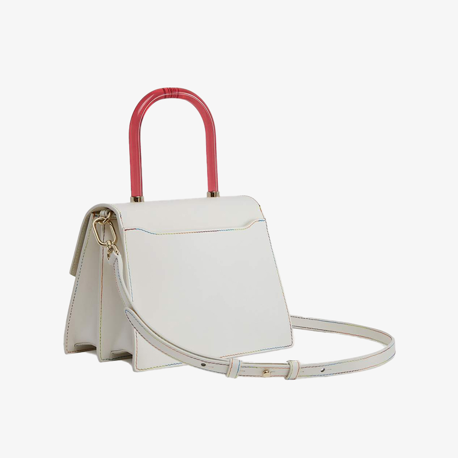 Túi Nữ FURLA Elettra S Top Handle Vitello Roma Manico Plexiglass