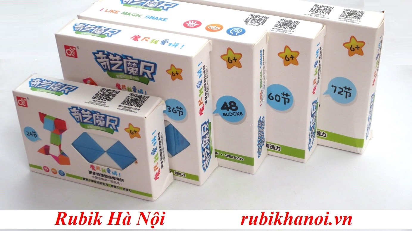 Rubik Qiyi Snake 24 - 72 Đoạn Chất Lượng Cao