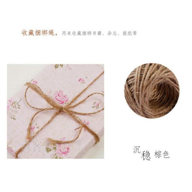 1 Cuộn dây thừng sợi đay làm handmade