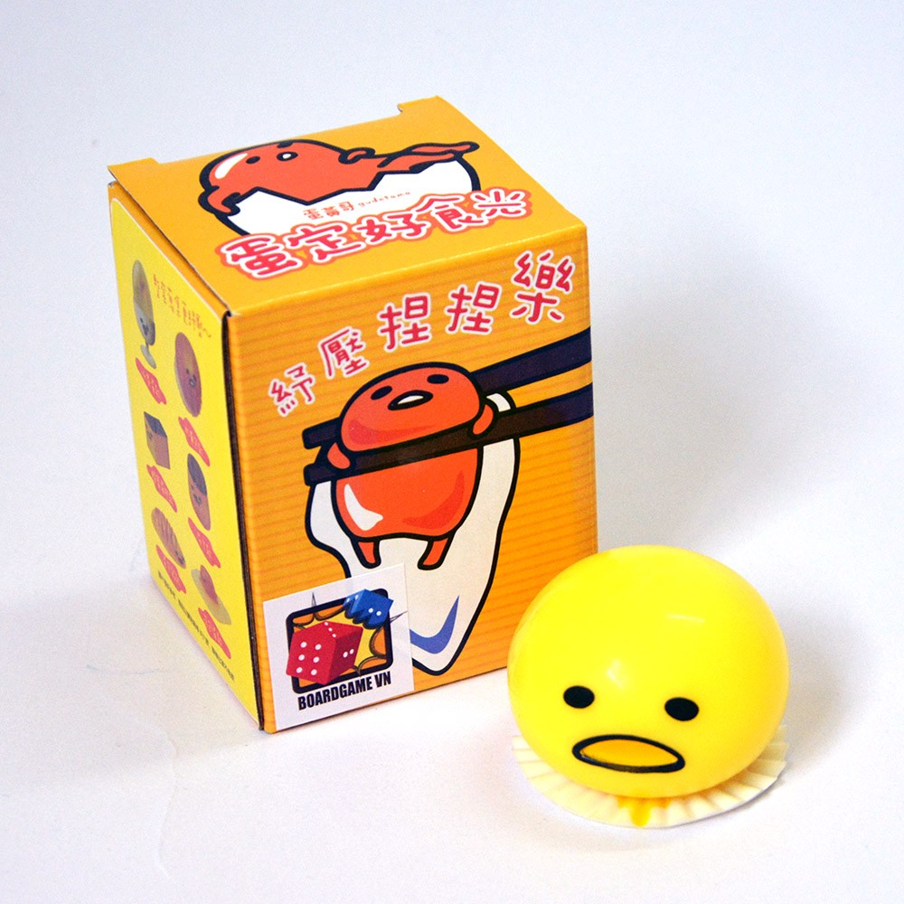 Đồ Chơi Bóp Trứng Gudetama