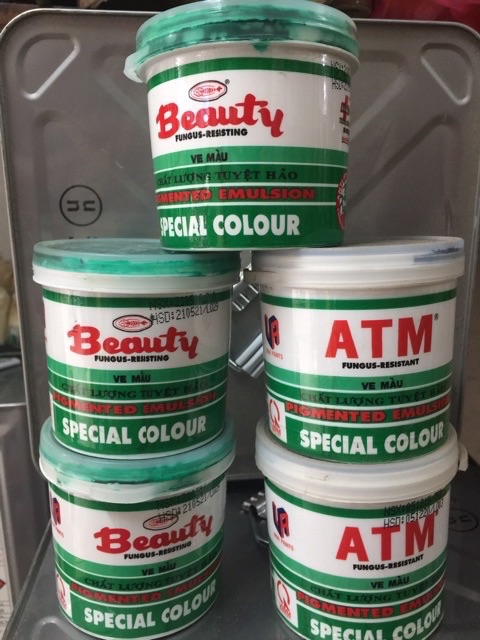 Ve màu pha Sơn nước BEAUTY hoặc ATM (225ml )